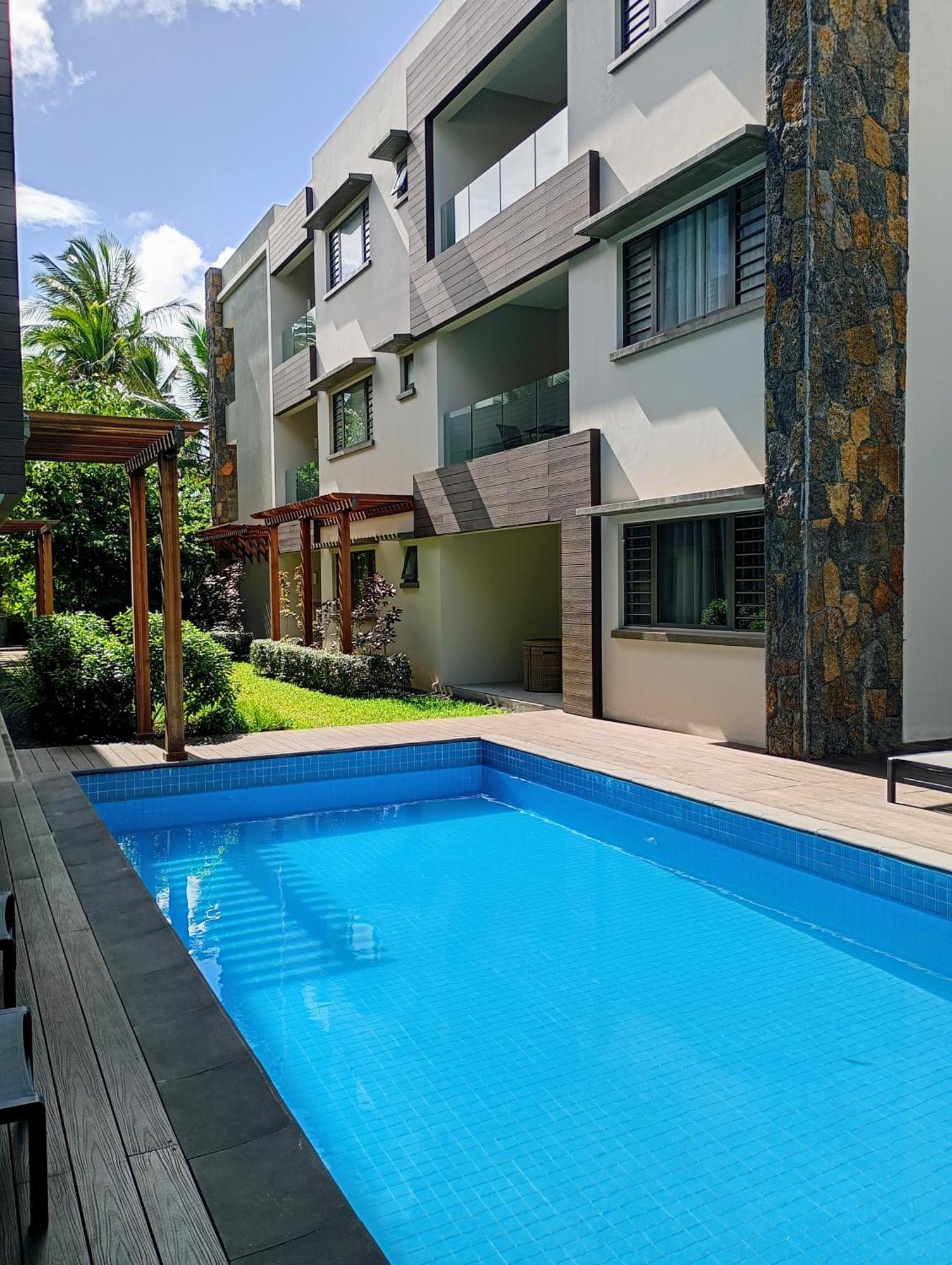 Appt Neuf De 2Ch Ds Residence Avec Piscine, Route Cotiere Гранд-Бэй Экстерьер фото